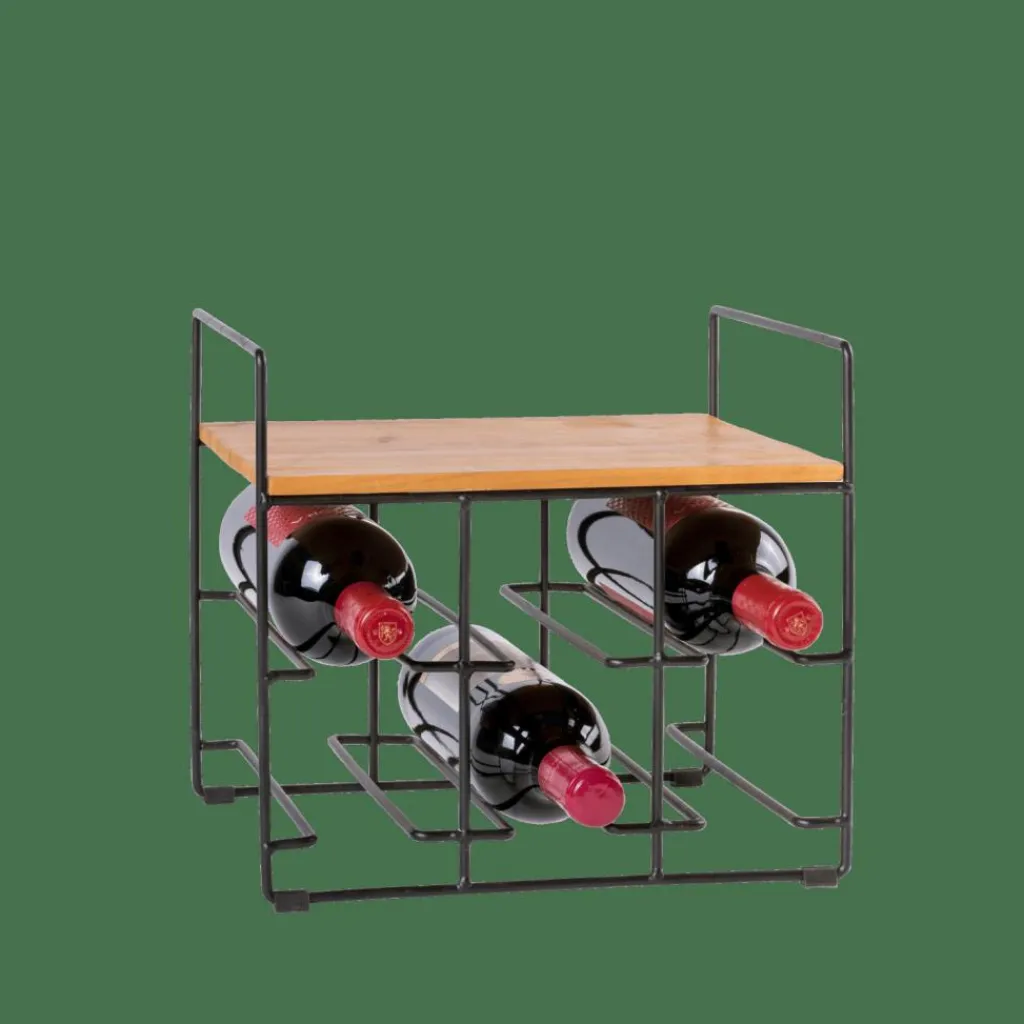 Best Sale CASA LIZE Estante Para Vinho Preto