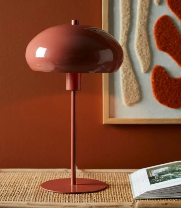 New CASA LUCILE Candeeiro De Mesa Terracota