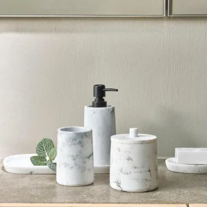 New CASA LUNA Dispensador De Sabão Aspeto De Mármore