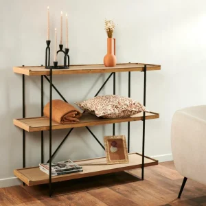 Store CASA MAINE Estante De Parede Preto, Natural