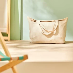 Best CASA MARIO Saco Com Cinto Bege