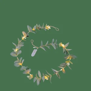 Discount CASA MIRTE Grinalda Iluminada Folha Eucalipto