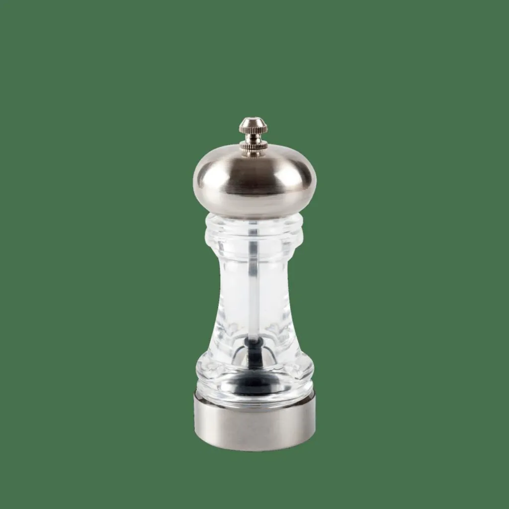 Sale CASA MOLINO Moinho Pimenta E Sal Prateado, Transparente