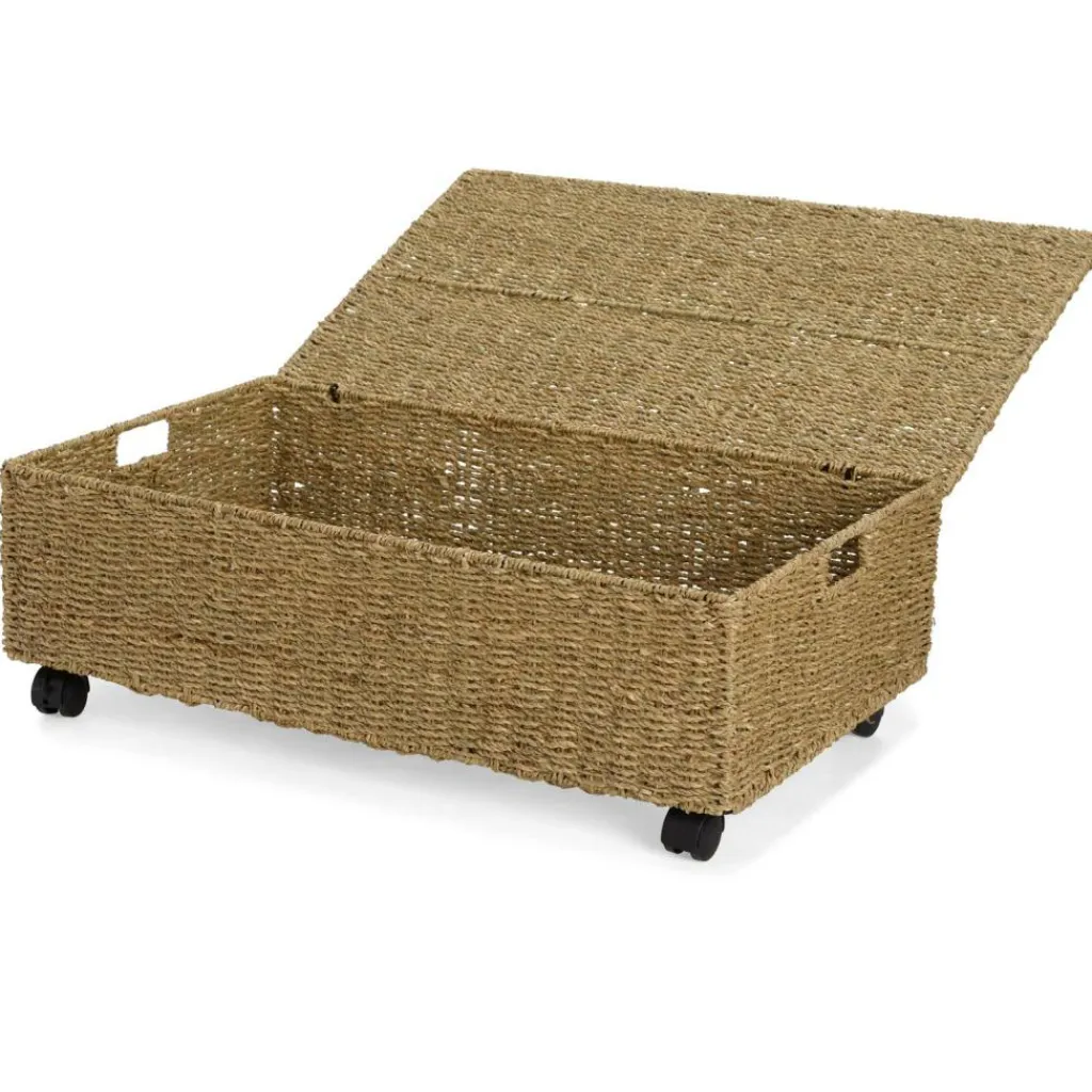 Fashion CASA MYKONOS Mala De Arrumação L Com Rodas Natural