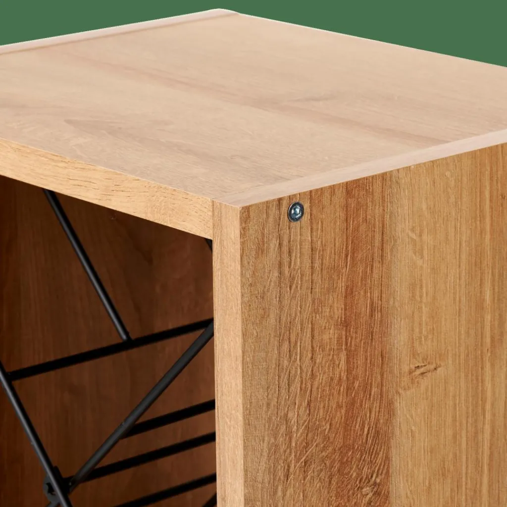 Best CASA OXO Estante Para Vinho Preto, Natural, Multicolor