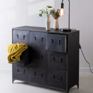 Hot CASA PHARMA Armário De Farmacêutico Preto