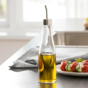 Cheap CASA PURE Garrafa Para óleo Prateado, Transparente