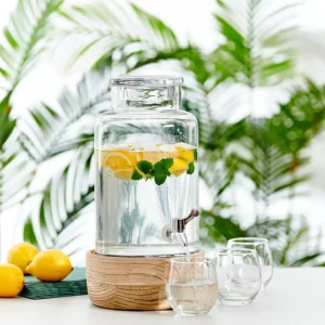 Store CASA PURI Recipiente Bebida Com Torneira 5,5 L Transparente