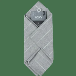 Clearance CASA RECYCLE Guardanapo Cinzento
