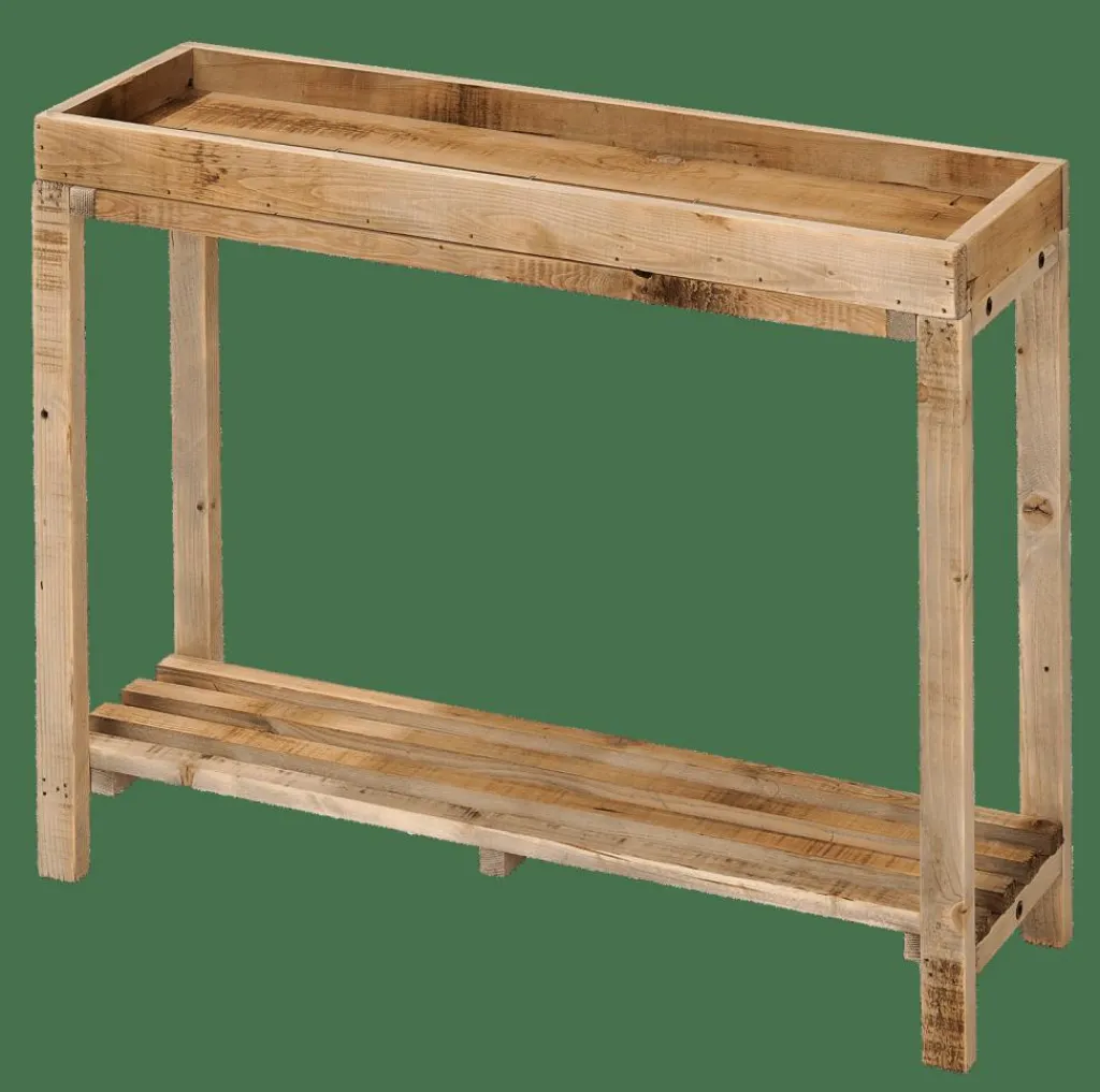 New CASA RECYCLE Mesa Para Plantas Natural