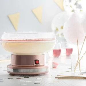 Outlet CASA RETRO FUN Máquina Para Fazer Algodão Doce Rosa