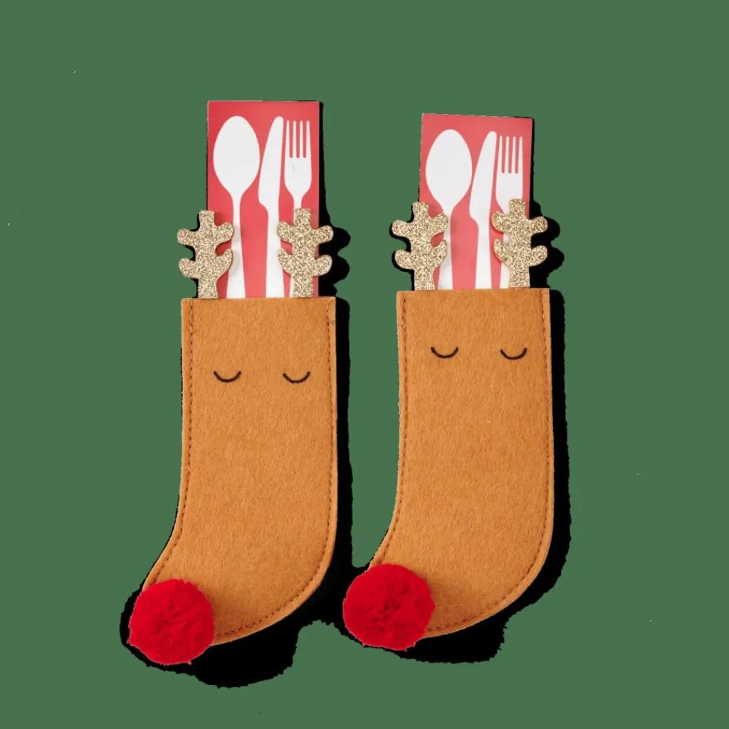 Cheap CASA RUDOLPH Porta-talheres Castanho