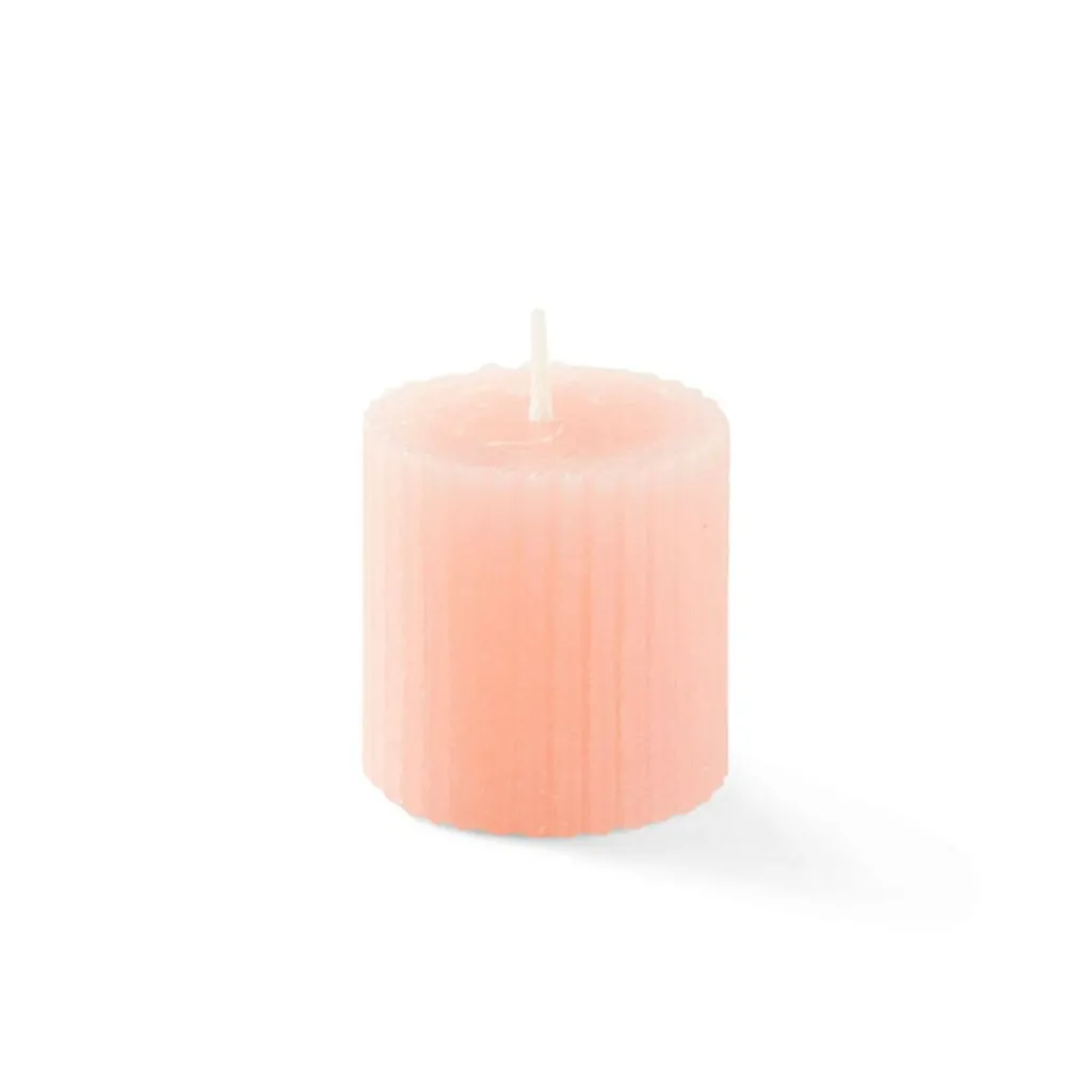 Store CASA RUSTIC Vela Rib Cor-de-laranja