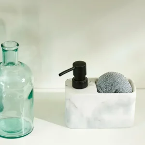 Online CASA SHADOW Distribuidor Sabão Com Esponja Preto, Branco