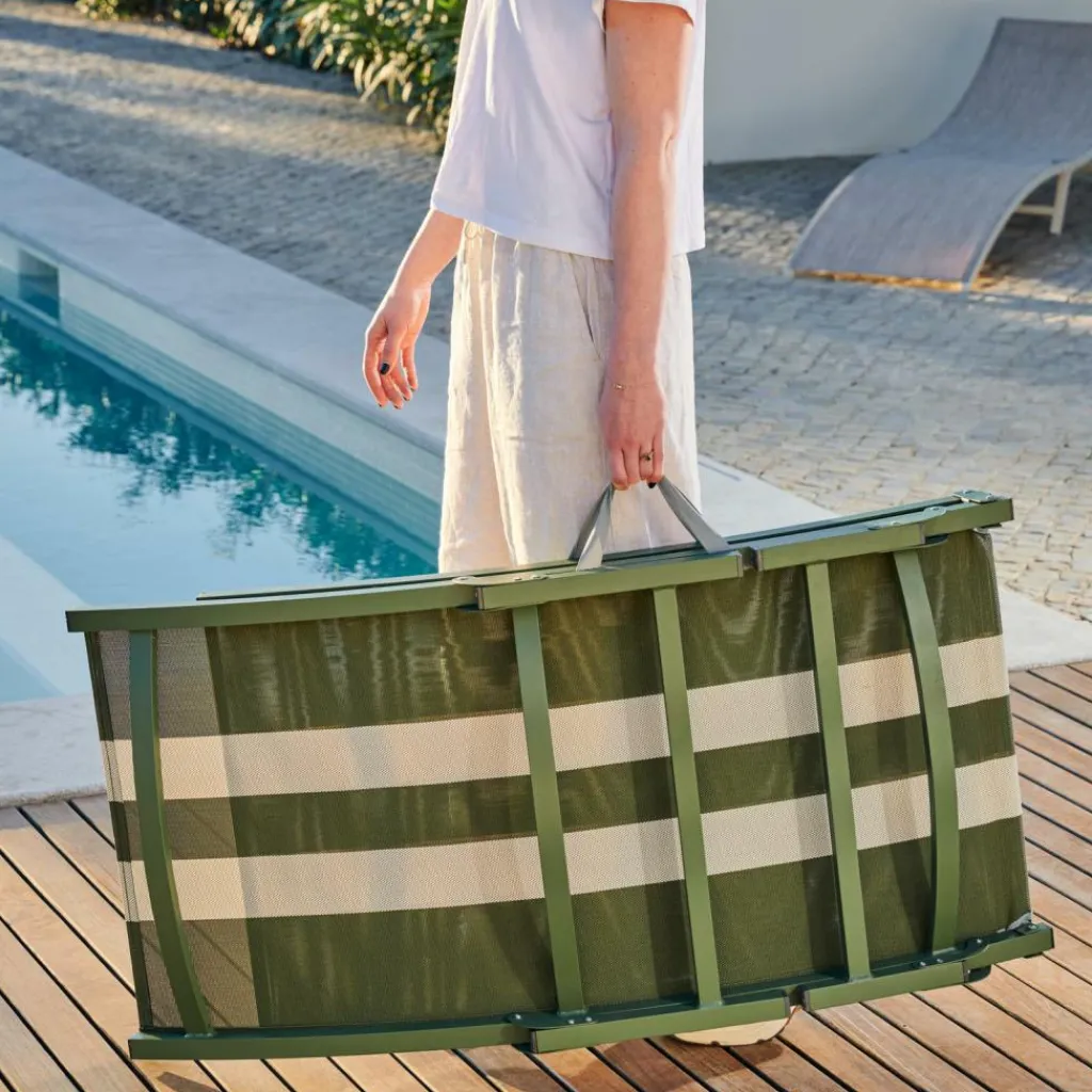 Clearance CASA SILVES Espreguiçadeira Caqui