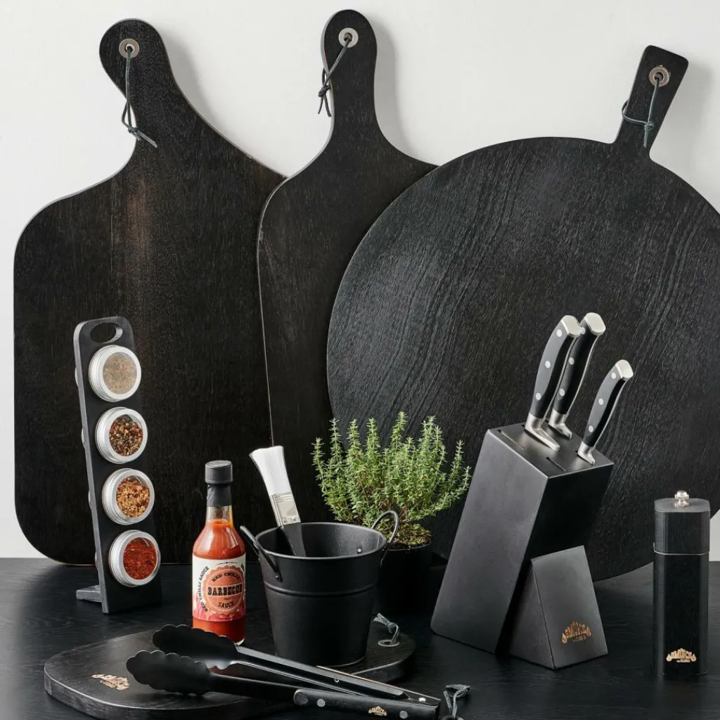 Discount CASA SMOKE Bloco Para Facas Preto