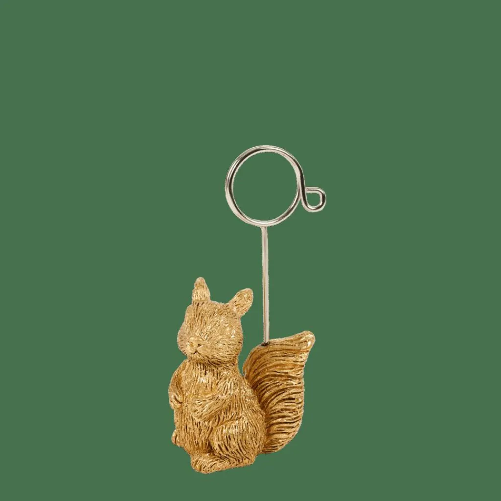 Cheap CASA SQUIRREL Clipe Dourado