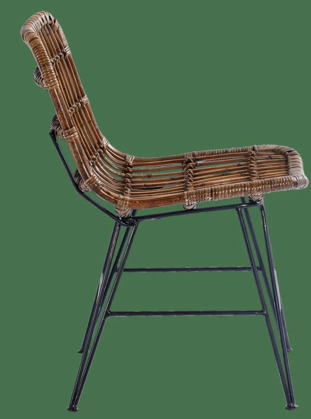 Outlet CASA SUMATRA Cadeira Sala De Jantar Preto, Castanho