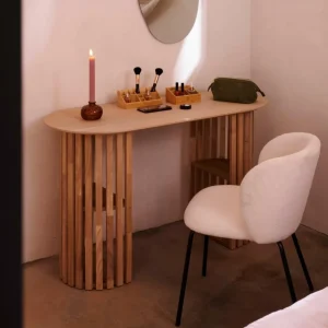 Fashion CASA TATE Cadeira De Sala De Jantar Branco