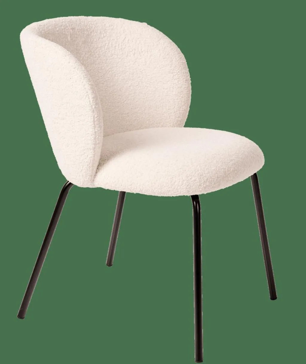 Fashion CASA TATE Cadeira De Sala De Jantar Branco