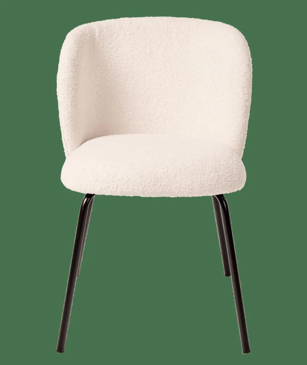 Fashion CASA TATE Cadeira De Sala De Jantar Branco