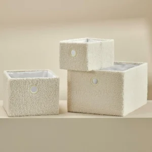 Sale CASA TEDDY Cesto Dobrável Cru