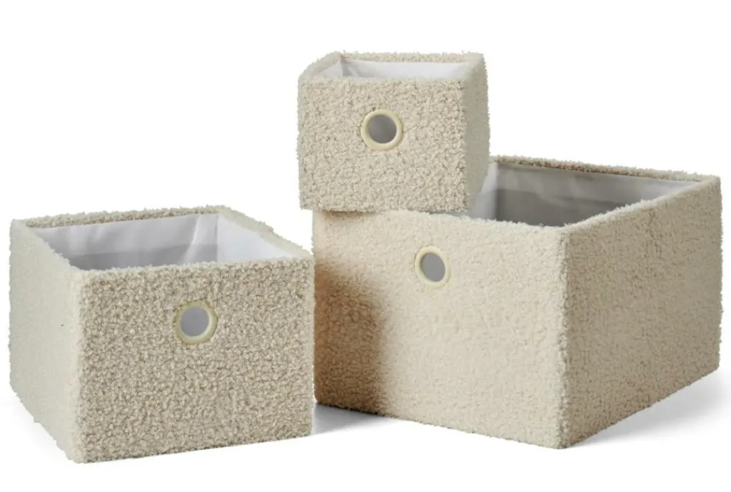 Sale CASA TEDDY Cesto Dobrável Cru