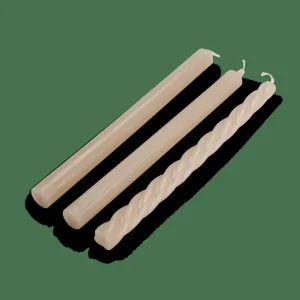 Hot CASA TRIO Velas Conjunto De 3 Cinzento