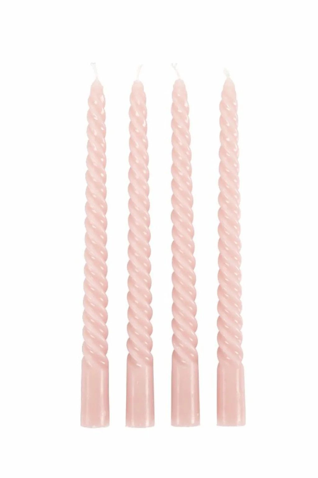 Shop CASA TWIST Velas Viradas Conjunto De 4 Cor-de-laranja