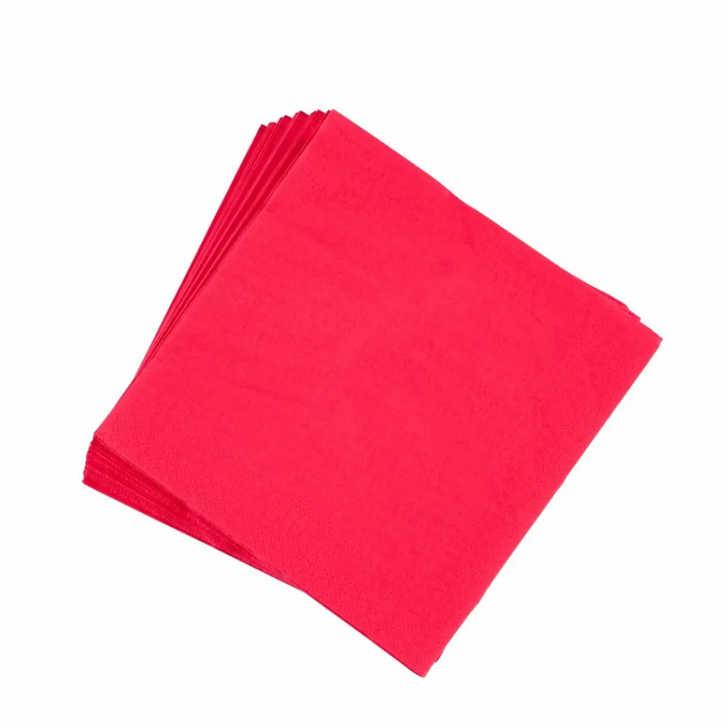 Flash Sale CASA UNI Guardanapos Conjunto De 20 Vermelho
