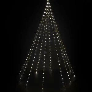 Flash Sale CASA VELU Grinalda Iluminada 180 Leds Branco