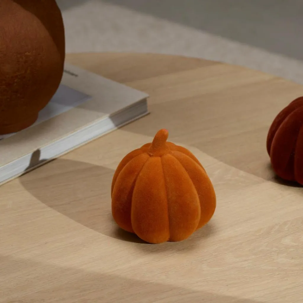 Flash Sale CASA VELVET Abóbora Vermelho