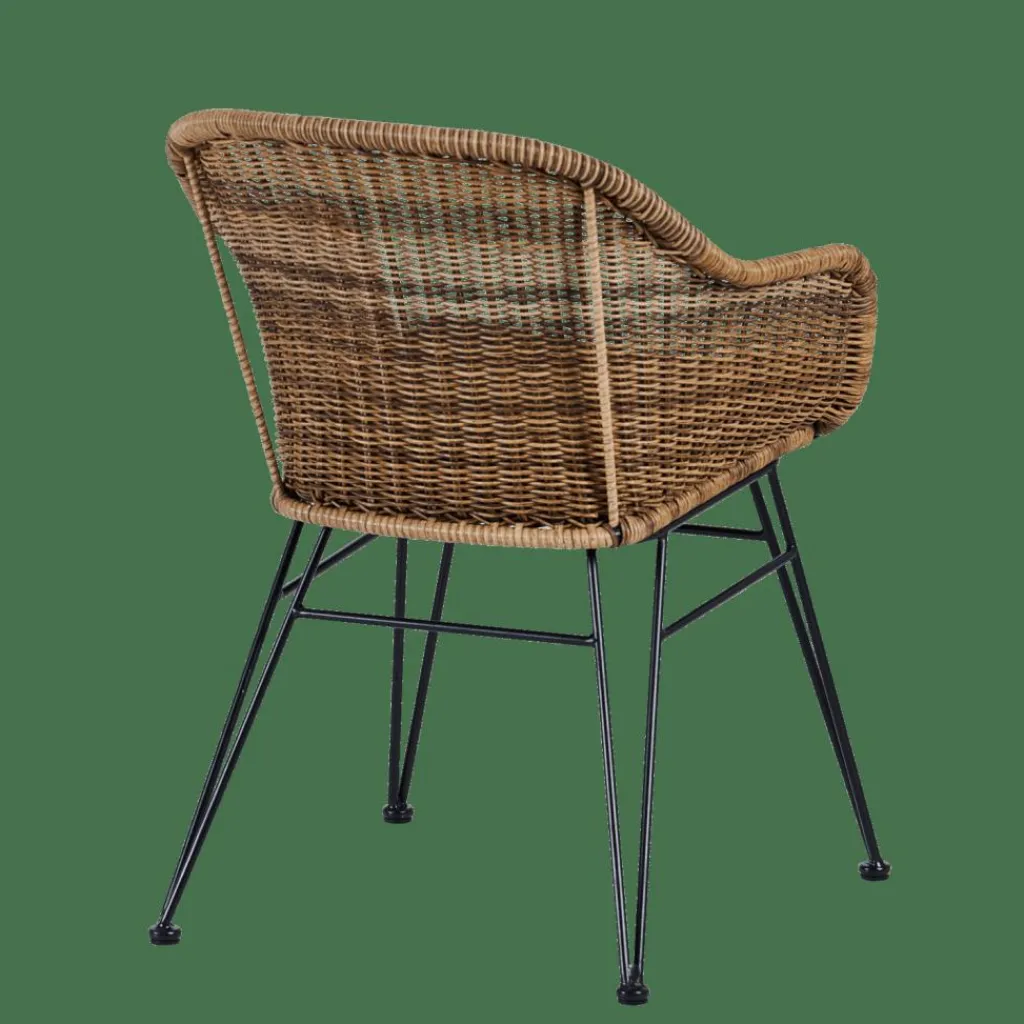 Shop CASA VIENNA Cadeira De Sala De Jantar Preto, Natural