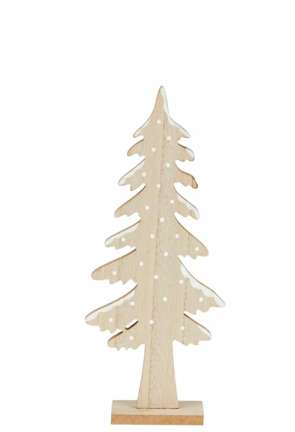 Cheap CASA WINTER TREE Decoração Em Pé Natural