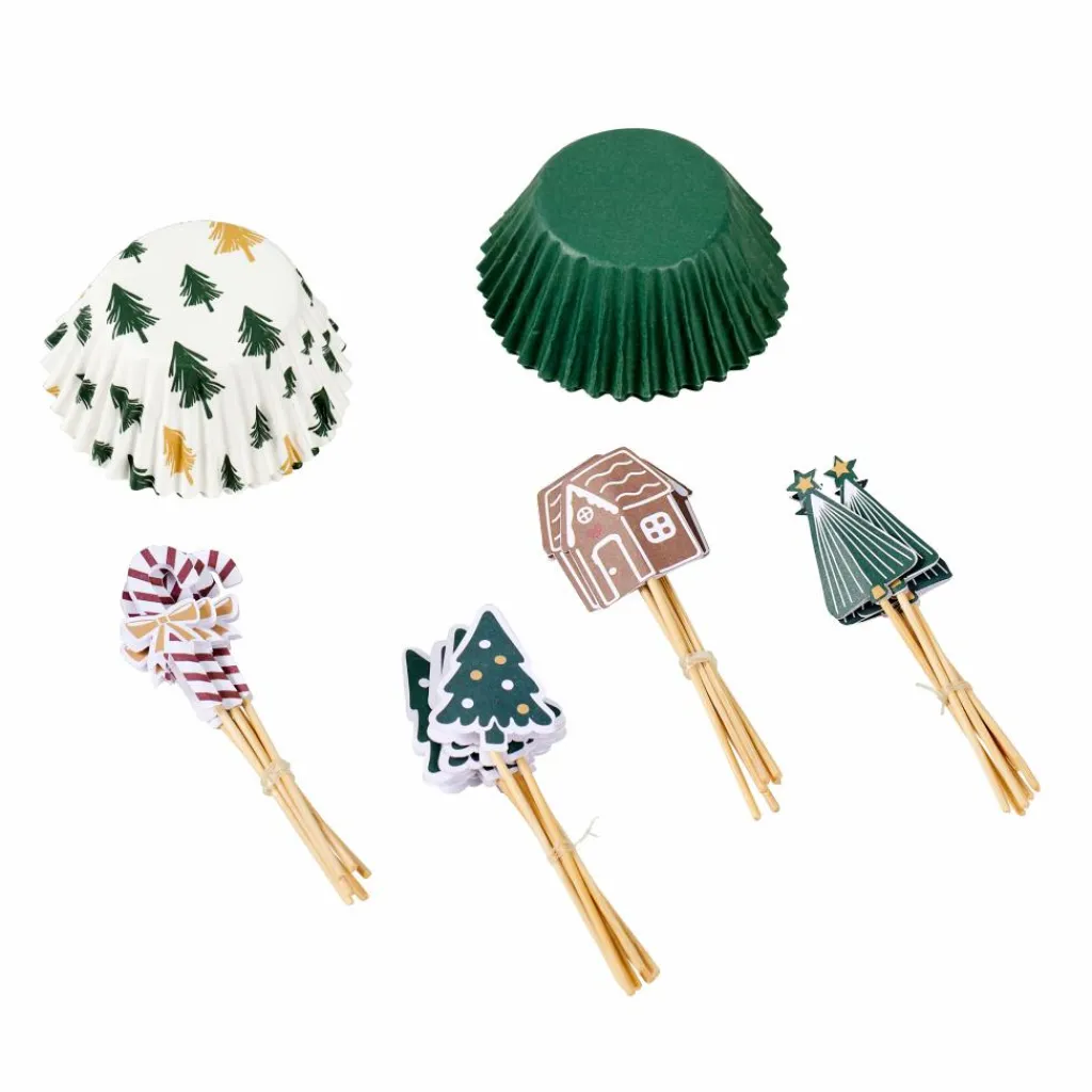 Cheap CASA X-MAS Conjunto De Cozer Espátula Com 3 Formas Dourado, Multicolor