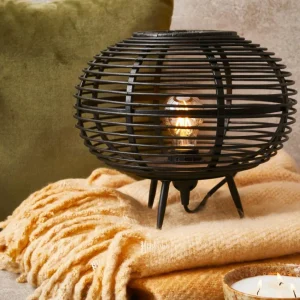 New CASA ZANZI Candeeiro De Mesa E27 Preto